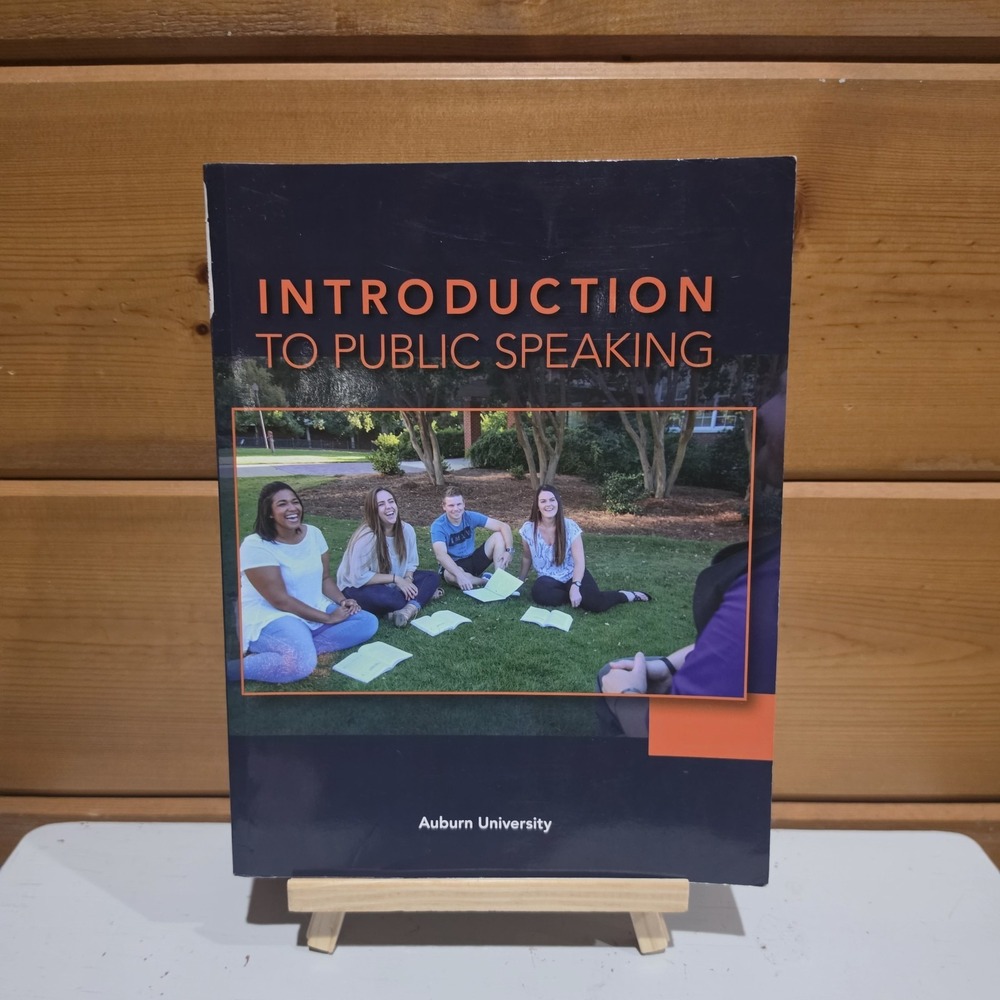 Introduction to Public Speaking Auburn University - Paperback - 9781680363074